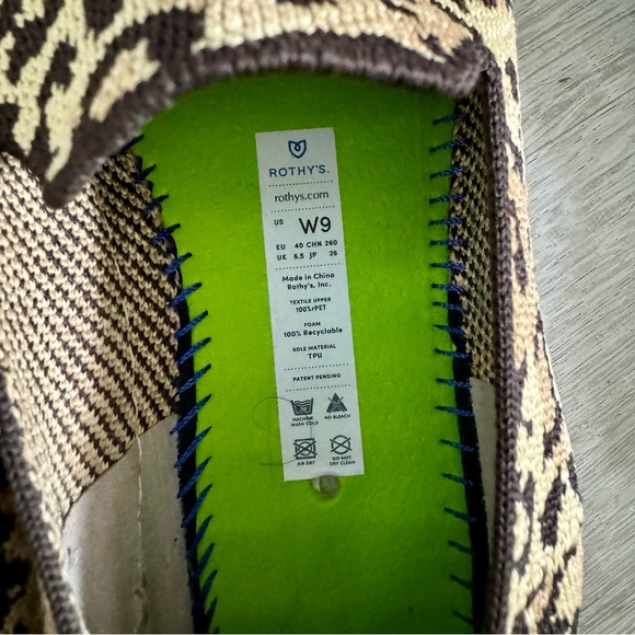 Rothy’s Original Slip on Sneaker - Camo Cat - Picture 4 of 4